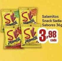 Rede Multi Market Salamitos snack sadia sabores oferta
