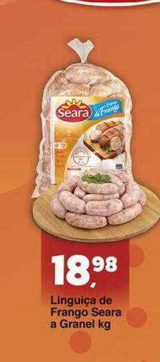 Rede Multi Market Linguiça de frango seara a granel kg oferta