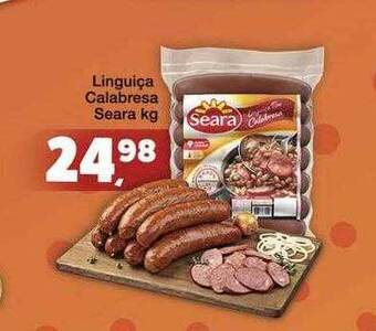 Rede Multi Market Linguiça calabresa seara kg oferta