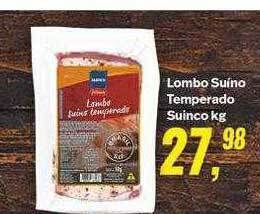 Rede Multi Market Lombo suíno temperado suinco kg oferta