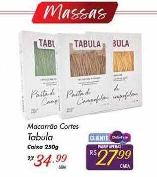 Muffato Macarrão cortes tabula caixa oferta