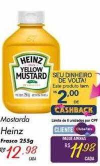 Mostarda heinz frasco
