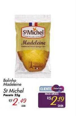 Muffato Bolinho madeleine st michel pacote oferta