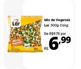 Supermercados Baklizi Mix de vegetais lar oferta