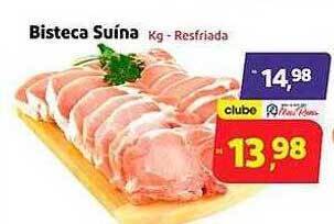 Supermercados Rena Bisteca suina oferta