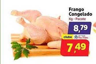 Supermercados Rena Frango congelado kg oferta