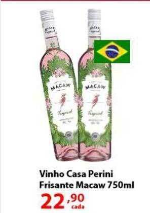 Supermercados Tischler Vinho casa perini frisante macaw oferta