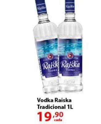 Supermercados Tischler Vodka raiska tradicional oferta