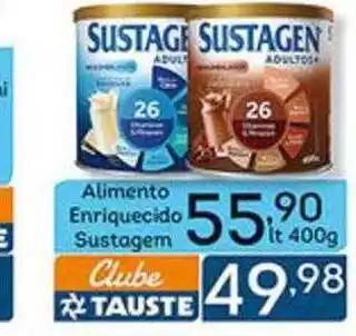 Alimento enriquecido sustagem