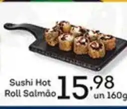 Sushi hot roll salmão