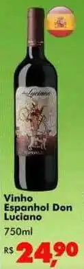 Big Box Vinho espanhol don luciano oferta