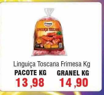Spani Atacadista Linguiça toscana frimesa kg oferta