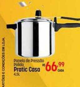 Muffato Panela de pressão polida pratic casa oferta