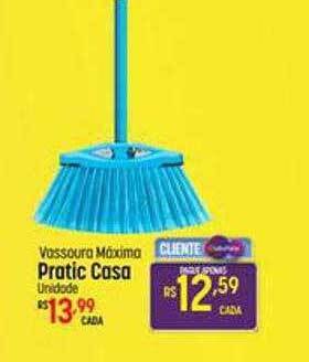Muffato Vassoura máxima pratic casa oferta