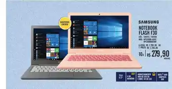 Zema Notebook Flash F30 Samsung oferta