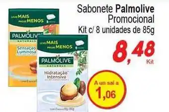 Villefort Atacadista Sabonete Palmolive Promocional 85g oferta