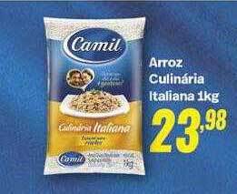 Rede Multi Market Arroz culinária italiana oferta