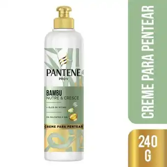 Pós lavagem pantene bambu bambu nutre & cresce 240ml