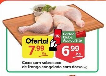 Coxa com sobrecoxa de frango com dorso kg