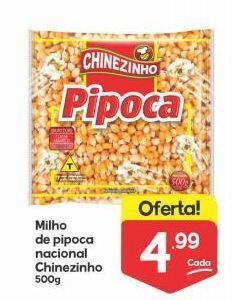 Supermercados Princesa Milho de pipoca nacional chinezinho 500g oferta