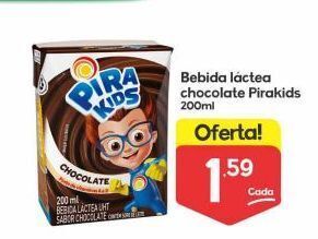 Bebida láctea chocolate pirakids 200ml