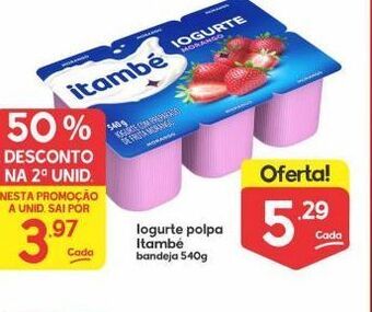 Supermercados Princesa Iogurte polpa itambé 540g oferta
