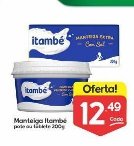 Supermercados Princesa Manteiga itambé 200g oferta
