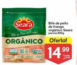 Supermercados Princesa Bife de peito de frango seara 600g oferta