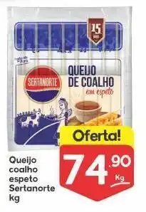 Queijo coalho em espeto sertanorte kg