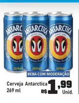 Tatico Cerveja Antarctica 269ml oferta