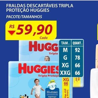 Assaí Atacadista Fraldas oferta