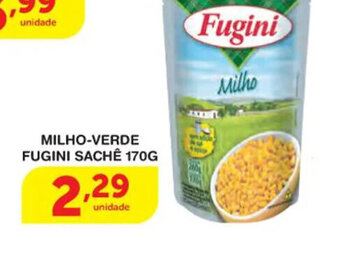 Roldão Milho Verde Fugini Sache 170g oferta