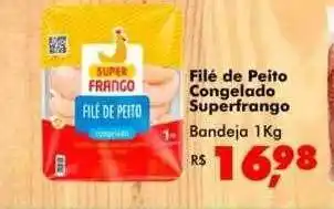 Big Box Filé de peito congelado superfango bandeja oferta