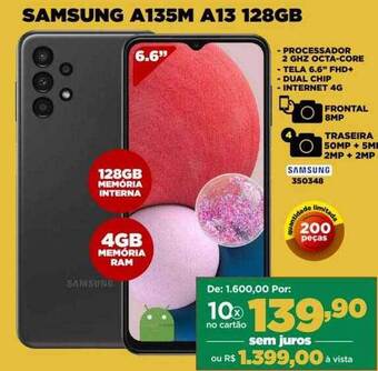 Móveis Simonetti Samsung a135m a13 128gb oferta