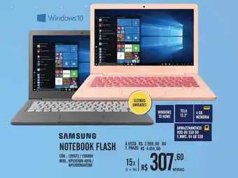 Samsung notebook flash