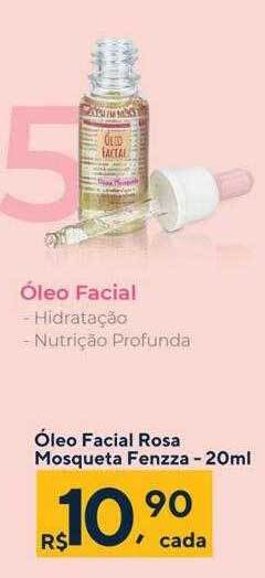 Drogaria Coop Óleo facial rosa mosqueta fenzza oferta