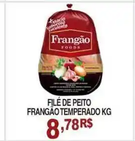 Mercadão Atacadista Filé De Peito Frangão Temperado 1kg oferta