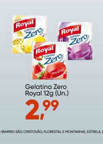 Gelatina Zero Royal 12g
