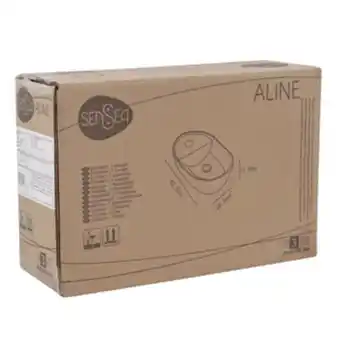 Leroy Merlin Cuba de apoio oval aline 42,5x26,5cm com mesa branca sensea oferta