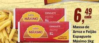 Rede Multi Market Massa de arroz e feijão espaguete máximo oferta