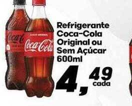 Rede Multi Market Refrigerante coca-cola original ou sem açúcar oferta