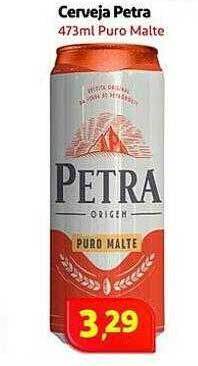 Supermercados Rena Cerveja petra puro malte oferta