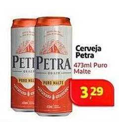 Supermercados Rena Cerveja petra puro malte oferta