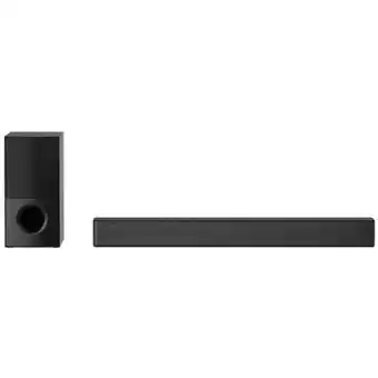 Soundbar lg snh5 com 4.1 canais, bluetooth, dts virtual x ai sound pro sound sync wireless 600w