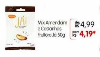Zona Sul Mix amendoim e castanhas fruttoro já oferta