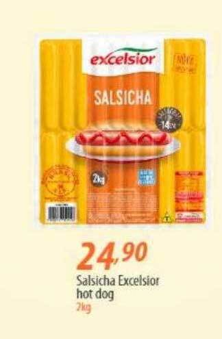 Cotripal Salsicha excelsior hot dog oferta