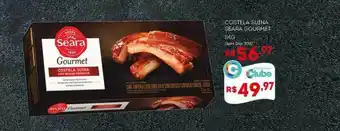 Costela Suina Seara Gourmet 1kg