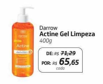 Drogal Darrow actine gel limpeza oferta