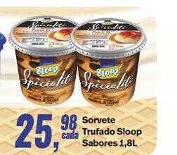 Rede Multi Market Sorvete trufado sloop sabores oferta