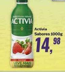 Rede Multi Market Activia sabores oferta
